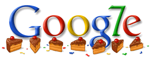 7. Google Geburtstag
